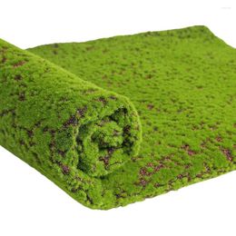 Decorative Flowers Simulated Green Wall Micro Landscape Accessory Mini Garden Outsoor Rugs Turf
