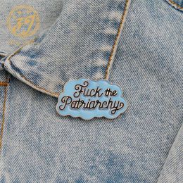 Brooches Personalised Lettering Letters Can Be Customised Zinc Alloy Brooch Pin Blue Cloud Bubble Decoration Fashion