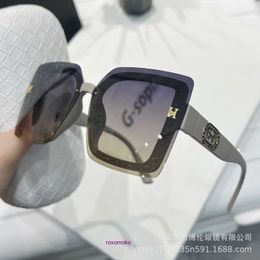 New H Fashion Luxury Sunglasses Polarised UV resistant sunglasses Diamond starry sky style platform live broadcast hot Tiktok YAH0