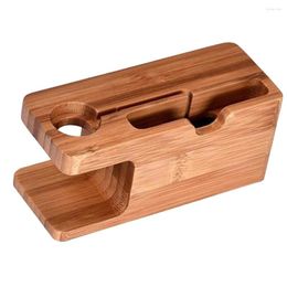 Jewellery Pouches Wood Charging Stand Bracket Docking Station Cradle Holders