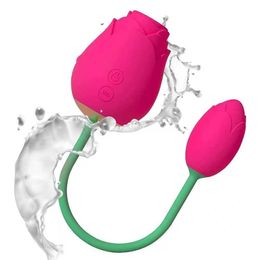 Rose sucking egg jumping tongue vibrator massage female device 75% Off Online sales