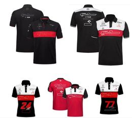 F1 racing shirts summer new polo shirt the same style custom