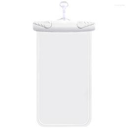 Storage Bags Waterproof Cellphone Pouch Floating Large Clear Cell Holder Protector With Lanyard Underwater Phone For Swimming