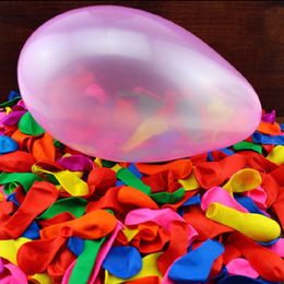 500pcs/Set Latex Water Balloon Waters War Game Bombs Balloons Kids Summer Outdoor Beach Balloon Toy Festival Party Decoration TH0106
