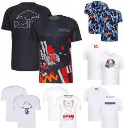 F1 T-shirt 2023 New Formula 1 Team Racing Jersey T-Shirt Mens Comfortable Quick Dry Sports T Shirts Fashion Short Sleeves Plus Size