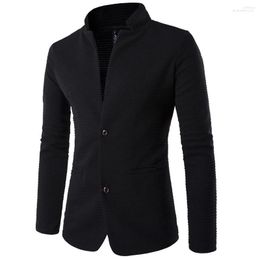 Men's Suits Men's Autumn Men's Suit Slim Stitching Man Blazer High Quality Jacket Men