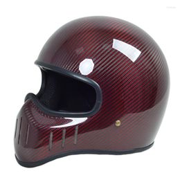 Motorcycle Helmets Full Face Vintage Helmet02-F Retro Helmet Tokyo Style MotobikeCO Casco Moto