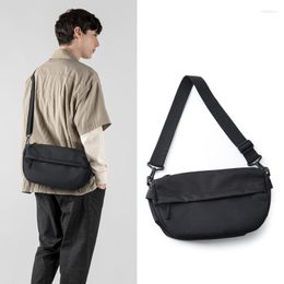Evening Bags Waterproof Nylon Small Zipper Bag Men Simple Wild Canvas Casual Oxford Shoulder Messenger Sports