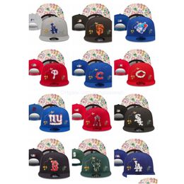 Ball Caps Luxury Snapback Hats All Teams Logo Adt Cotton Baseball Snapbacks Embroidery Football Hip Hop Outdoor Sports Basketball Me Dhnd8