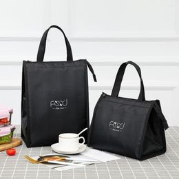 Storage Bags Lunch Box Bag Oxford Cloth Dirt-resistant Bento Container Portable Multi-layer Design With Handle