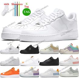 Designer Casual Shoes One Mens Womens Platform Triple Whote Shadows 1 Spruce Aura Pale Ivory Washed Coral Sports Sneakers Trainers Tennis shoe