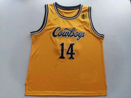 College Basketball Wears Physical photos Wyoming Cowboys 14 Josh Adams Men Youth Women Vintage High School Size S-5XL or any name and number jersey