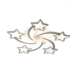 Ceiling Lights Nordic Modern Cartoon Light White Stars Living Room Dining Bedroom Children's Contracted LED Fixture