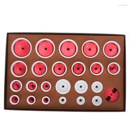 Watch Repair Kits Tools & 24Pcs/Set Aluminium Alloy Presser Dies Case Cover Pressing Machine Accessory Watchmaker Deli22