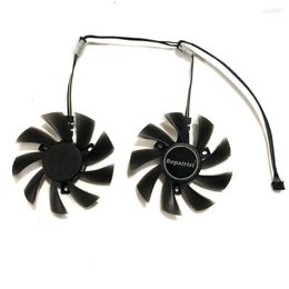 Computer Coolings 2pcs/Set RX 580 AORUS VGA GPU 4pin 85mm Graphics Card Fan For REDEON GIGABYTE RX580 GAMING 4G/8G MI Video Cooling