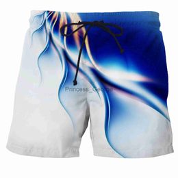 Men's Swimwear Men Beach Shorts Summer Fashion 3d Short Geometric Abstract Print Pattern Board Shorts Off White Swimwear Short Male Swim Trunks x0625