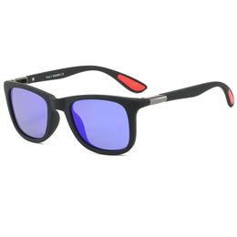 Anti-skid Outdoor Sunglasses Fashion Patchwork Design Sleek Frame With Polarised Lenses