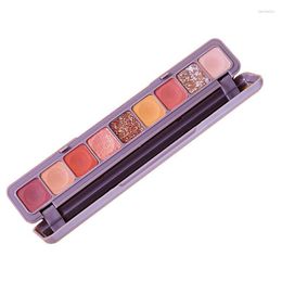 Eye Shadow Fingertip Eyeshadow 9 Colour Keyboard Matte Pearl Glitter Powder Ins Beginner Jiugongge Palette Makeup