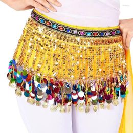 Stage Wear Belly Dance Waist Chain Hip Scarf Show Belt Beginner Cover