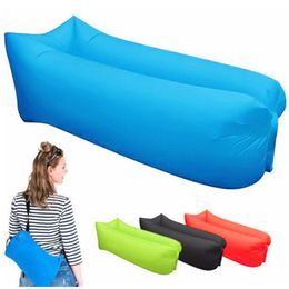 Mat Selfree Outdoor Camping Inflatable Sofa Mat Lazy Bag 3 Season Ultralight Beach Sleeping Air Bed Lounger Sports Camping Travel