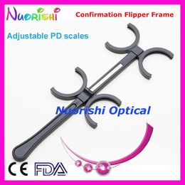 Sunglasses Frames Plastic Confirmation Flipper Test Empty Rack Frame For 4pcs Trial Lenses Vision Testing E04-2512