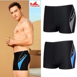 Men's Swimwear YINGFA Men's Swimming Trunks Swim Jammers Professional Swimsuit Competition Plus Size Swim Shorts Male Swim Trunks Pool Swimwear 230621