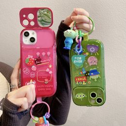 Mirror Case for iPhone 11/12/13/14 Pro Max Shockproof Soft Corners, Bye Bye Pocket Mirror, Cute Slim case for Girls, Womens Model number you can contact me for remarks