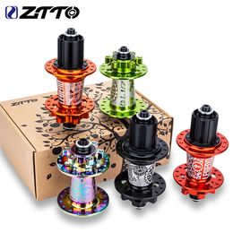 Bike Groupsets ZTTO Mountain Hub 32 Holes 6 Pawls Disc Brake Bearing 10 11 12 Speed XD Thru Axle Quick Release Bicycle Wheel 142 135mm 230621