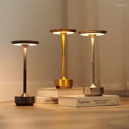 Table Lamps HARTISAN Modern Lamp Rechargeable Dimmable LED Desk For Restaurants Bars Bedroom Bedside Home Decor