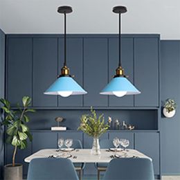 Pendant Lamps Nordic Modern Simple Luxurious Led Vintage Lights Colorful Kitchen Fixtures Bars Home Bedroom Hanging Lamp Cafe DecoPendant