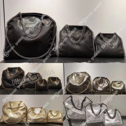 2024 Falabella Large Tote Bag Women Black Luxury Designers Shopping Chain Bags Wallet Leather Handbags Shoulder Quality Purses Stella Mccartney Crossbody