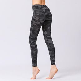 Active Pants Camouflage High Waist Yoga Gym Seamless Leggings Stretch Sports Girls And Women Fitness Riding R