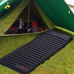 Mat Camping Inflatable Mattress TPU Nylon Folding Camping Sleeping Pad Picnic Blanket Air Mat Tent Sleeping Cushion