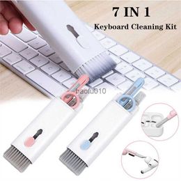 7-in-1 Keyboard Cleaning Brush Kit Earphone Electronics Cleaner for Airpods Pro Headset Phone Computer Camera Dust Cleaning Tool L230619