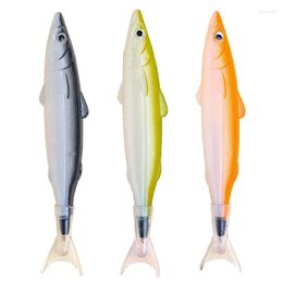 Exquisite For Creative Fish-like Ballpoint Pen Anti-slip Poratable Reusable Restaurant School Office