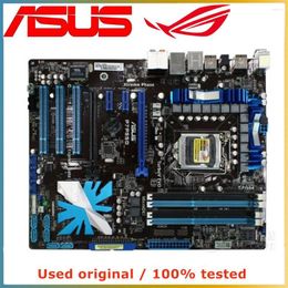 Motherboards For Intel P55 ASUS P7P55D Computer Motherboard LGA 1156 DDR3 16G Desktop Mainboard SATA II PCI-E 2.0 X16