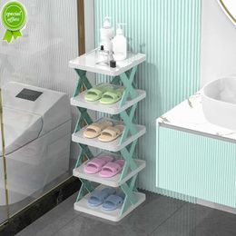 New Three-layer Shoe Rack Multi Layer Shoes Storage Organizer Removable Space Saving Shoe Shelf Plastic Shoes Cabinets Home Supplies