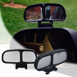 Interior Accessories Fashion Spot Mirror Left Side Rear View 360 Degrees Adjustable Dual Mirrors Wide Angle For Car Truck High Quality