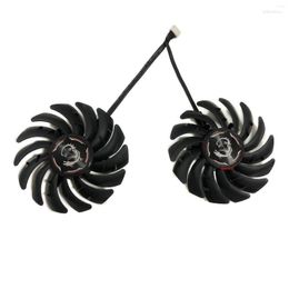 Computer Coolings 2Pcs/Set MSI GTX1650 1660 1660Ti PLD09210S12HH GPU Graphics Card Fan For GTX 1650 GTX1660 GAMING/X Video Cooling