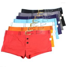 Underpants 3D Printed Boxer Shorts Men Underwear Cotton Boxershorts Bulge Pouch Trunks Breathable Homme Cuecas 7pcs/lot