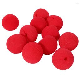 Party Decoration 10Pcs Adorable Red Ball Sponge Clown Nose For Wedding Christmas Halloween Costume Magic Dress Accessories