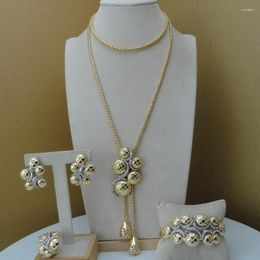 Necklace Earrings Set Yuminglai Classic Design African Fashion Dubai Costume Jewellery FHK8743
