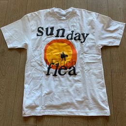 Mens T-Shirts Sunday Flea Tshirt CPFM XYZ Grand Opening Sunday FLEA MARKET Tour Tshirts Men Women 3D Foam Print CPFM Tee J230625