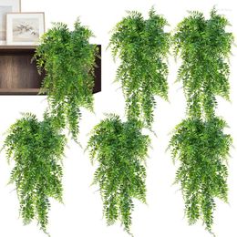 Decorative Flowers Artificial Plants Fake Vines Faux For Bedroom Wedding Garden Home Kitchen Wall Decoration Foliage