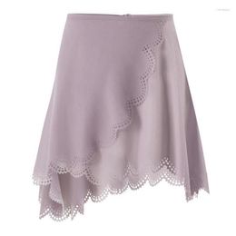 Stage Wear 2023 Ballet Dance Skirt Summer Adult Pure Colour Chiffon Practise Costume Tutu Girl's Dancing Dress