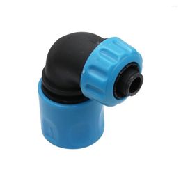 Watering Equipments 1Pc 1/2" (12.5mm) ABS Garden Water Connector Soft Pipe Elbow Faucet Joint Irrigation Hose Rapid Connexion Adapter