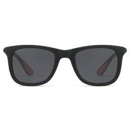 Man Fashion Driving Sunglasses Anti-skidding Frame Multi Colours Lenses