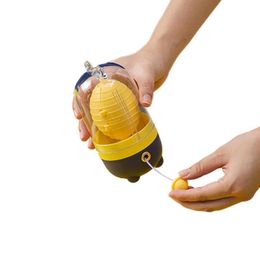 Egg Boilers Scrambler In Shell Portable Hand Golden Shaker Mixer Albumen Blender Without Breaking Eggs Kitchen Cooking Gadget Tools 230625