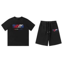 Motion designs Cotton Clothes Short Set Summer Men Trapstar London Shooters Women Embroidered Bottom Tracksuit Clothings Design of motion 547ess