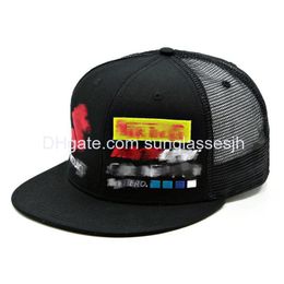 Ball Caps Snapbacks Basketball Hats All Team Logo Designer Adjustable Fitted Bucket Hat Embroidery Cotton Mesh Beanies Outdoors Spor Dhlfv